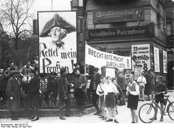 Election for the Prussian State Parliament [<I>Landtag</i>] in Berlin (April 24, 1932)